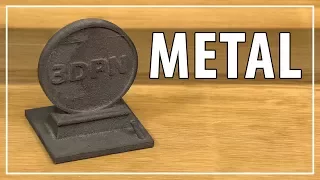 3D Printing Metal with the Iro3D Desktop Metal 3D Printer - Solid High Carbon Steel Parts!