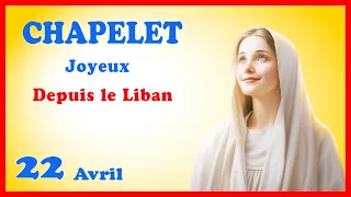 CHAPELET 🙏 Lundi 22 Avril - Mystères Joyeux #liban