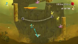 Rayman Legends Tower Blue Hand & Door Jump Trick