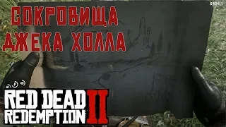 СОКРОВИЩА ДЖЕКА ХОЛЛА - клады в RDR 2