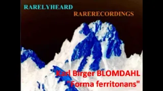 Karl Birger Blomdahl "Forma ferritonans"