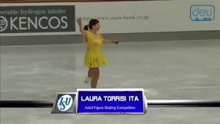 Laura TORRISI. Oberstdorf 2018. Bronze Ladies III A - Free Skating. 20 place