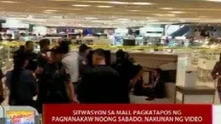 UB: Sitwasyon sa Megamall pagkatapos ng pagnanakaw noong sabado, nakunan ng video