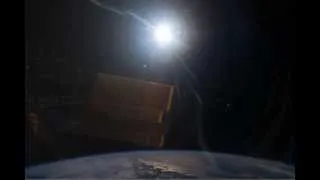 An ISS Pass in Constant Sunlight