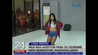 Mga nag-audition para sa Sexbomb New Generation, nagpasiklaban