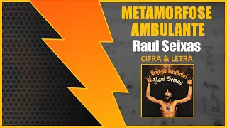 Raul Seixas - Metamorfose Ambulante [CIFRA & LETRA] #GuitaraderCifras