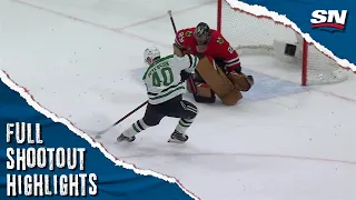 Dallas Stars at Chicago Blackhawks | FULL Shootout Highlights