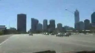 From Kwinana Freeway to Stirling Highway (Perth 2004)