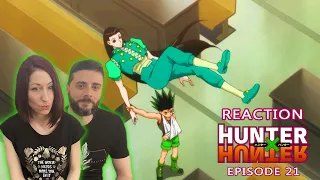 Gon Confronts Illumi | Her First Reaction to Hunter x Hunter | Episode 21