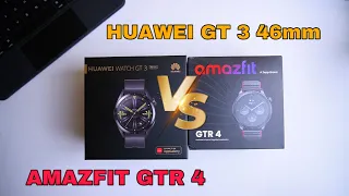 FATAL!!! Fans Bisa Kabur! Huawei Watch GT 3 46mm VS Amazfit GTR 4