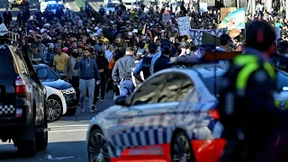 Anti-lockdown protests grip Australia, clashes erupt in Sydney • FRANCE 24 English