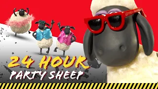 ⭐NEW⭐ 24 Hour Party Sheep 🎧 Drum & Bass Remix 🎉Shaun the Sheep 🐑 Mossy Bottom Mayhem