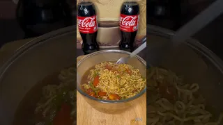 SPICY SWEET#COCA COLA MAGGI#COKE COOKING#FOOD#COKE#UALICOKE WALI MAGGI#ASMR#SHORTS