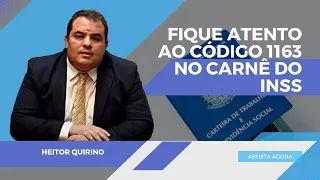 Tudo sobre o Pagamento de carnê do INSS no código 1163 – 11%