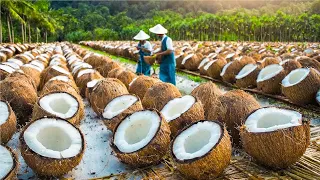 You Won't Believe How Coconut is Processed And What is Made Using Coconut