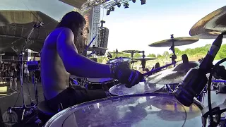 HAVOK@Brutal Prepare For Attack-Pete Webber-Live in Brutal Assault 2017 (Drum Cam)