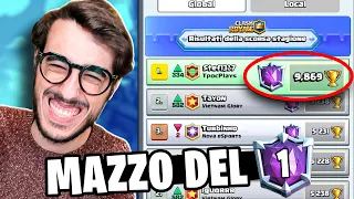 GIOCO CON IL MAZZO DEL NUMERO 1 AL MONDO! - Clash Royale