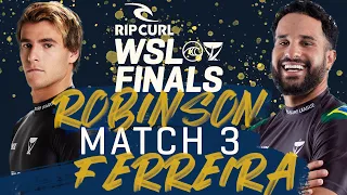 Jack Robinson vs Italo Ferreira | Rip Curl WSL Finals 2022 - Match 3