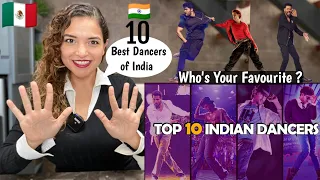 Top 10 INDIAN Dancers | Vote your Best Dancer | Reaction |