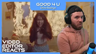 Video Editor Reacts to Olivia Rodrigo - good 4 u