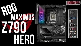 ASUS ROG MAXIMUS Z790 HERO UNBOXING