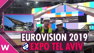 Eurovision 2019: Stage tour and press conference at Expo Tel Aviv