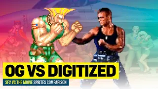 PIXEL ART OR DIGITIZED SPRITES? (Street Fighter 2 vs The Movie)