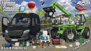 SELLING LETTUCE & BUYING NEW ANIMAL TRAILER w/@kedex | Ellerbach | Farming Simulator 22 | Episode 48