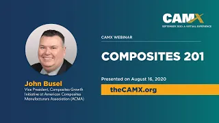 CAMX 2020 Webinar - Composites 201