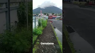 gunung Gamalama Ternate #gamalama