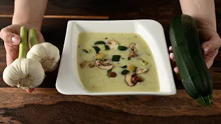 Домашний чесночный суп с кабачками: полезно, вкусно и полезно на ночь