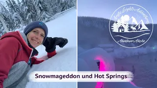 Snowmageddon und Hot Springs