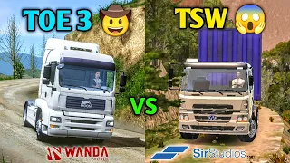 🚚Best Comparison Between Truck Simulator World with Truckers of Europe 3 🏕 | Truck Gameplay