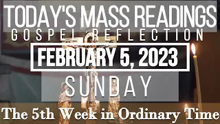 Today's Mass Readings | February 5, 2023 - Sunday| The 5th Week in Ordinary Time