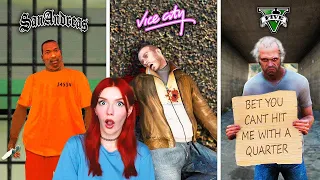 😱Что Cтало с героями GTA после прохождения игры ? Реакция на Кинг Дм ( King Dm )