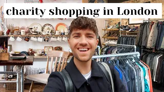 COME CHARITY SHOPPING WITH ME | VISITING 5 FANCY LONDON CHARITY SHOPS