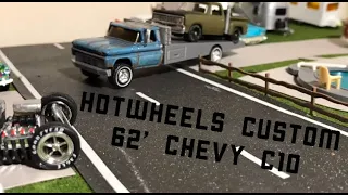 HotWheels 62’ Chevy C10 Ramp Truck Custom