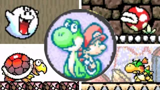 Super Mario Advance 3 - Yoshi's Island All Bosses