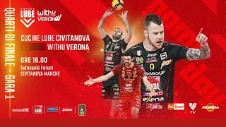 Cucine LUBE Civitanova 🆚 WithU Verona