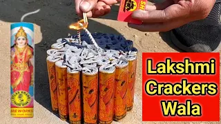 100 Lakshmi Bomb At Once | diwali crackers testing 2023 | Lakshmi crackers wala | fireworks testing