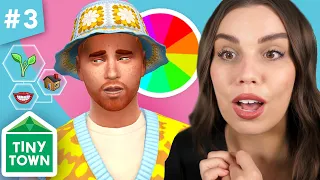 Whos our new neighbour?! 🏠 Sims 4 TINY TOWN 🩷Pink #3