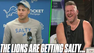 Lions Team Motto Is "Salty," And They Have The Shirts To Prove It | Pat McAfee Reacts