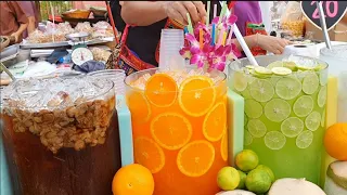 Thai Street Food  | Fruit juice | World heritage festival