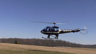 Enstrom 480b startup and hover