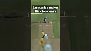 Sanath Jayasuriya makes flick look easy | #cricket #shorts