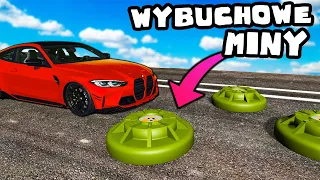 ❄️ SUPERAUTA KONTRA PRZESZKODY!? | BeamNG Drive |