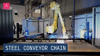 Steel Сonveyor Сhain | ABAGY ROBOTIC WELDING