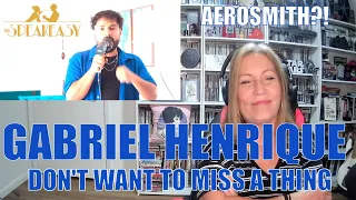 GABRIEL HENRIQUE Reaction (Aerosmith Cover) I Don't Want to Miss a Thing #reaction #gabrielhenrique