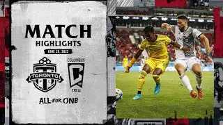 HIGHLIGHTS: Toronto FC vs. Columbus Crew | June 29, 2022