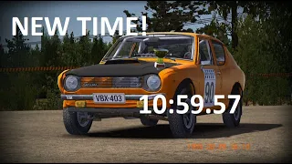 MY SUMMER CAR RALLY | WORLD RECORD TIME 10:59:57